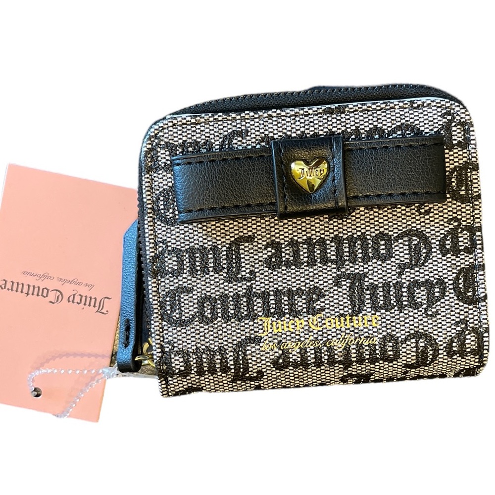 NWT Black Juicy Couture Wallet